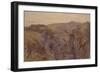 Welsh Landscape, 1858-Alfred William Hunt-Framed Giclee Print