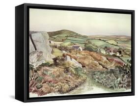 Welsh Landscape, 1947-John Northcote Nash-Framed Stretched Canvas