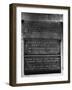 Welsh Language Plaque-null-Framed Photographic Print