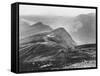 Welsh Mountain Scenery-null-Framed Stretched Canvas