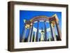 Welsh National War Memorial Statue, Alexandra Gardens, Cathays Park, Cardiff, Wales, United Kingdom-Billy Stock-Framed Photographic Print