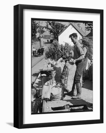 Welsh Potato Sacks-null-Framed Photographic Print