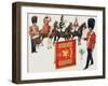 Welsh Regiments-Pat Nicolle-Framed Giclee Print