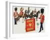 Welsh Regiments-Pat Nicolle-Framed Giclee Print