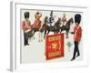 Welsh Regiments-Pat Nicolle-Framed Giclee Print