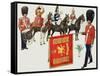 Welsh Regiments-Pat Nicolle-Framed Stretched Canvas