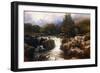 Welsh River Landscape, 1880-Frederick William Hulme-Framed Giclee Print