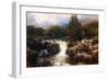 Welsh River Landscape, 1880-Frederick William Hulme-Framed Giclee Print