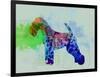 Welsh Terrier Watercolor-NaxArt-Framed Art Print