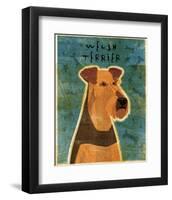 Welsh Terrier-John Golden-Framed Giclee Print