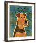 Welsh Terrier-John Golden-Framed Giclee Print