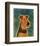 Welsh Terrier-John W^ Golden-Framed Art Print