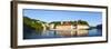 Weltenburg Abbey and the River Danube, Lower Bavaria, Bavaria, Germany-Doug Pearson-Framed Photographic Print