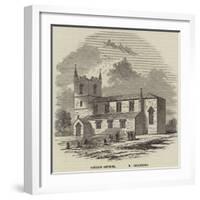 Welton Church, Struck by Lightning-null-Framed Giclee Print