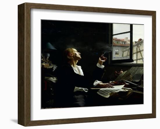 Weltverloren, 1896-Ernst Scheel-Framed Giclee Print