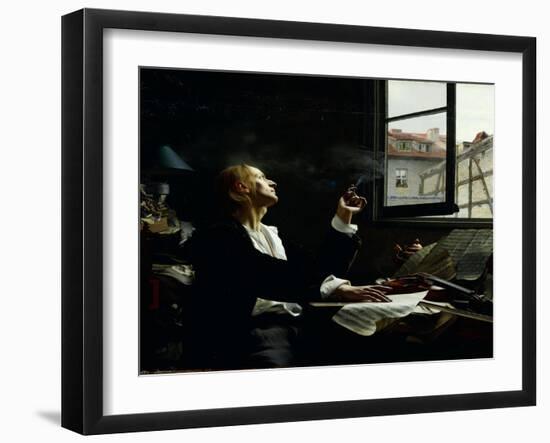 Weltverloren, 1896-Ernst Scheel-Framed Giclee Print