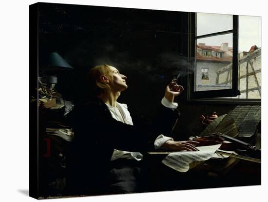 Weltverloren, 1896-Ernst Scheel-Stretched Canvas