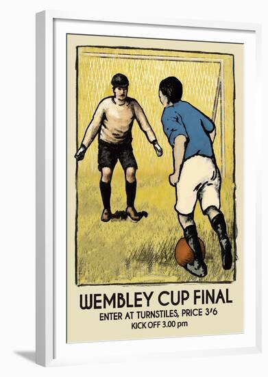 Wembley Cup Final-The Vintage Collection-Framed Giclee Print