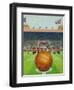 Wembley Stadium on Big Match Day-English School-Framed Giclee Print