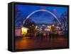 Wembley Stadium with England Supporters Entering the Venue for International Game, London, England,-Mark Chivers-Framed Stretched Canvas