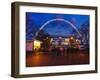 Wembley Stadium with England Supporters Entering the Venue for International Game, London, England,-Mark Chivers-Framed Photographic Print