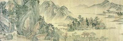 The First Prose Poem on the Red Cliff, 1558 (Ink on Paper)-Wen Zhengming-Laminated Giclee Print