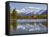 Wenatchee River and Cascade Mountains, Leavenworth, Washington, Usa-Jamie & Judy Wild-Framed Stretched Canvas