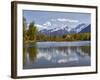 Wenatchee River and Cascade Mountains, Leavenworth, Washington, Usa-Jamie & Judy Wild-Framed Photographic Print