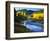 Wenatchee River, Central Cascades, Washington, USA-Janell Davidson-Framed Photographic Print