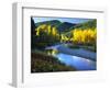 Wenatchee River, Central Cascades, Washington, USA-Janell Davidson-Framed Photographic Print