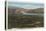Wenatchee, WA - View of Valley & Columbia River-Lantern Press-Stretched Canvas
