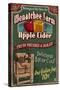 Wenatchee, Washington - Apple Cider-Lantern Press-Stretched Canvas