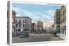 Wenatchee, Washington - Wenatchee Avenue Scene No. 1-Lantern Press-Stretched Canvas