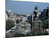 Wenceslas Square, Prague, Czech Republic-Peter Thompson-Mounted Photographic Print