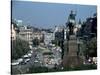 Wenceslas Square, Prague, Czech Republic-Peter Thompson-Stretched Canvas