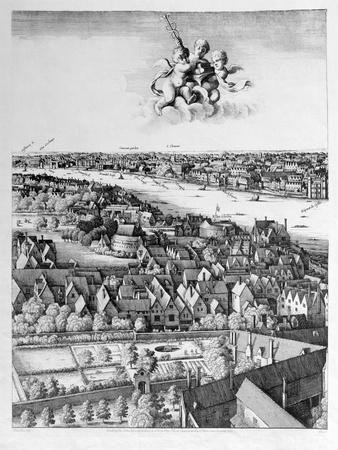 View of London, Published 1647 (Detail)