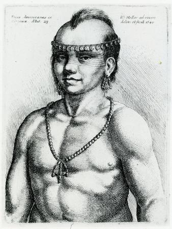 Virginian Indian, 1645