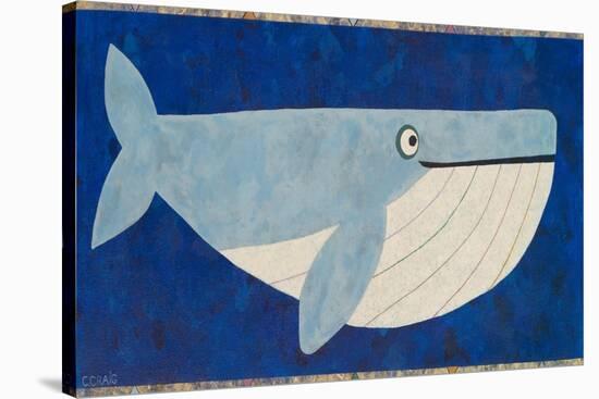 Wendell the Whale-Casey Craig-Stretched Canvas