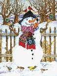 Snowman-Wendy Edelson-Giclee Print