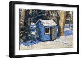 Wendy House Colkirk (Oil on Canvas)-Richard Foster-Framed Giclee Print