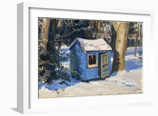 Wendy House Colkirk (Oil on Canvas)-Richard Foster-Framed Giclee Print