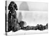 Wendy My Pride a Red Setter with a Litter of Eleven New Born Puppiesy London, December 1968-null-Stretched Canvas