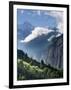 Wengen and Lauterbrunnen Valley, Berner Oberland, Switzerland-Doug Pearson-Framed Photographic Print