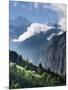 Wengen and Lauterbrunnen Valley, Berner Oberland, Switzerland-Doug Pearson-Mounted Photographic Print