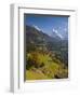 Wengen and Lauterbrunnen Valley, Berner Oberland, Switzerland-Doug Pearson-Framed Photographic Print