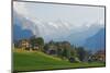Wengen, Bernese Oberland, Swiss Alps, Switzerland, Europe-Christian Kober-Mounted Photographic Print