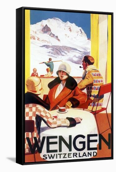Wengen-Vintage Apple Collection-Framed Stretched Canvas