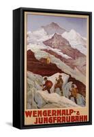 Wengernalp & Jungfraubahn, circa 1900-Anton Reckziegel-Framed Stretched Canvas