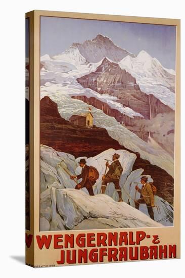 Wengernalp & Jungfraubahn, circa 1900-Anton Reckziegel-Stretched Canvas