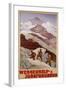 Wengernalp & Jungfraubahn, circa 1900-Anton Reckziegel-Framed Giclee Print